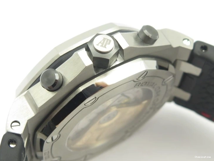 0427 Planet Ocean 45mm GMT DLC JHF Best Edition Black Dial On Rubber Strap A Durable 8194